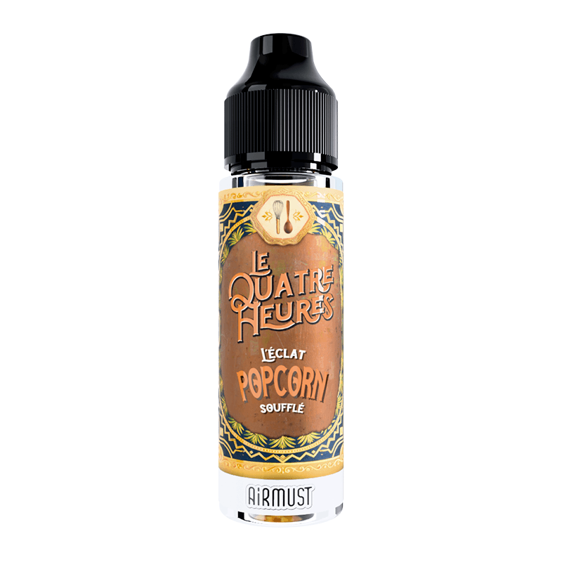 E-liquide L'éclat Popcorn Soufflé 50ml - Le Quatre Heures - Airmust
