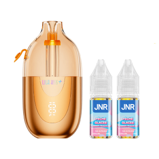 Puff Lila Kiss+ 46+ Pêche Glacée - JNR