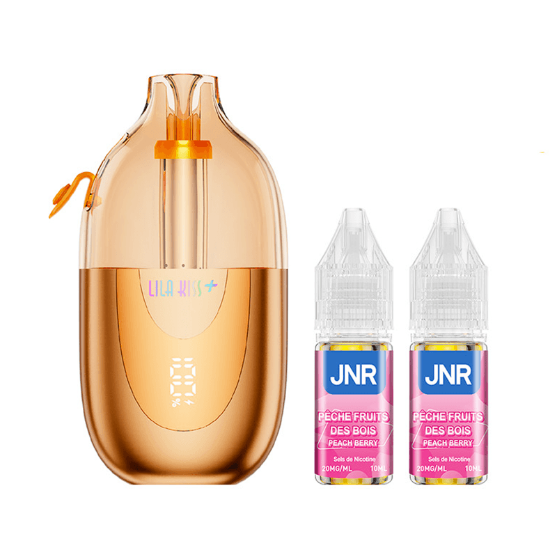 Puff Lila Kiss+ 46+ Pêche Fruits des Bois - JNR