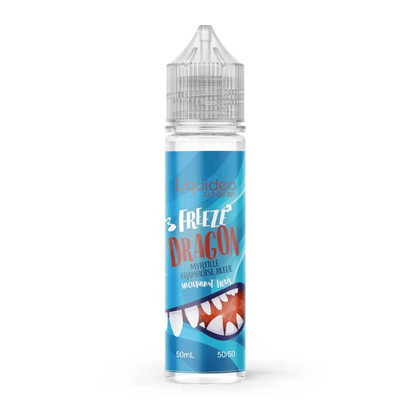 E-liquide Dragon Myrtille Framboise Bleue 50ml - Freeze - Liquideo