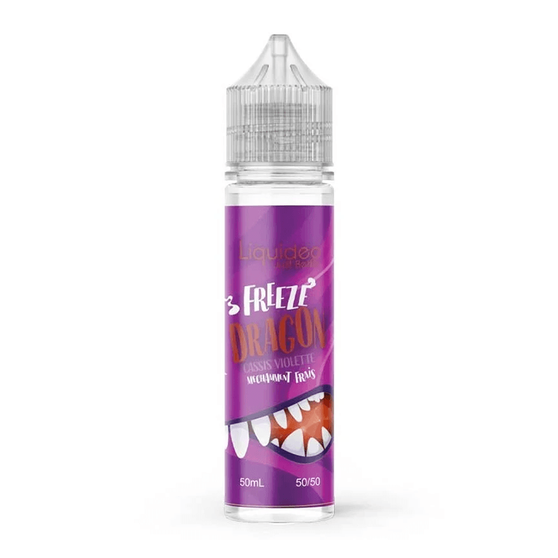 E-liquide Dragon Cassis Violette 50ml - Freeze - Liquideo