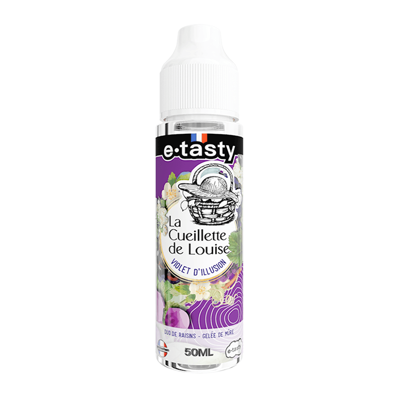 E-liquide Violet d'Illusion 50ml - La Cueillette de Louise - e.tasty