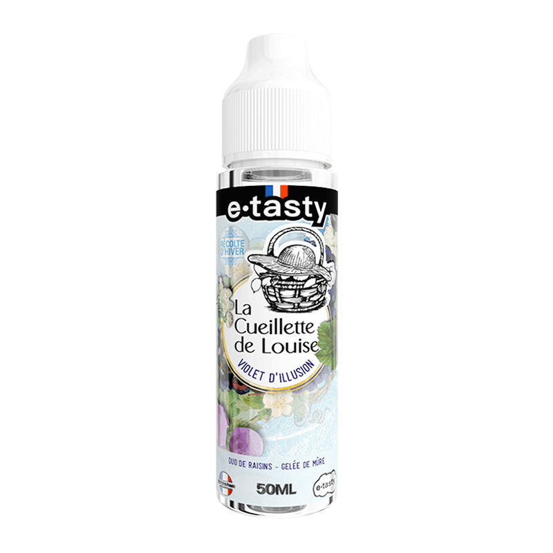 E-liquide Violet d'Illusion Récolte d'Hiver 50ml - La Cueillette de Louise - e.tasty