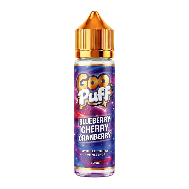 E-liquide Blueberry Cherry Cranberry 50ml - Goo Puff